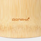 Набор кухонных принадлежностей Доляна «Бамбуковый лес», 5 предметов на подставке: 2 лопатки, 3 ложки - Фото 6