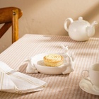 Блюдо для подачи фарфоровое SL Home «Лесные кролики», 19,5×15,3×7,5 см, цвет белый - фото 808690726