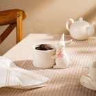 Конфетница SL Home «Лесные кролики», 15×9×12.5 см, фарфор, белая - Фото 2