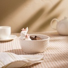 Конфетница SL Home «Лесные кролики», 13×10.3 см, фарфор, белая - Фото 6