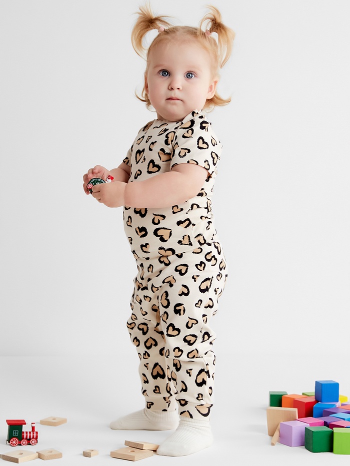 Футболка детская «Крошка Я» Leo love, рост 92-98 см - Фото 1