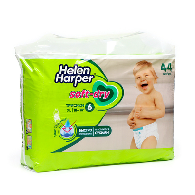 детские трусики Детские трусики-подгузники Helen Harper Soft&Dry XL (18+ кг), 44 шт  (10296795) - Купить по цене от 649.00 руб. | Интернет магазин SIMA-LAND.RU