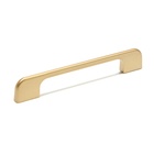 УЦЕНКА Ручка-скоба CAPPIO RSC104, алюминий, м/о 128 мм, цвет золотой - Фото 2