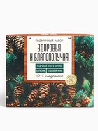 Подарочный набор «Здоровья и благополучия»: кедровый орех в сосновом сиропе 25 г, бальзам 100 мл., кедровый кофе 50 г - Фото 6