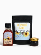 Подарочный набор «Здоровья и любви»: кедровый орех в сосновом сиропе 25 г, бальзам 100 мл., кедровый кофе 50 г - Фото 4