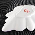 УЦЕНКА Блюдо сервировочное Доляна «Лаванда», 21×15×4,5 см, цвет белый - Фото 4