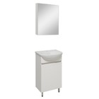 Зеркало-шкаф для ванной комнаты "Лада 40" белый, 12 х 40 х 60 см - Фото 3
