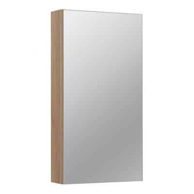 Зеркало-шкаф для ванной комнаты "Лада 40" графит, 12 х 40 х 60 см