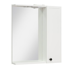 Зеркало-шкаф для ванной комнаты "Римини 65" правый, 14,7 х 65 х 75 см