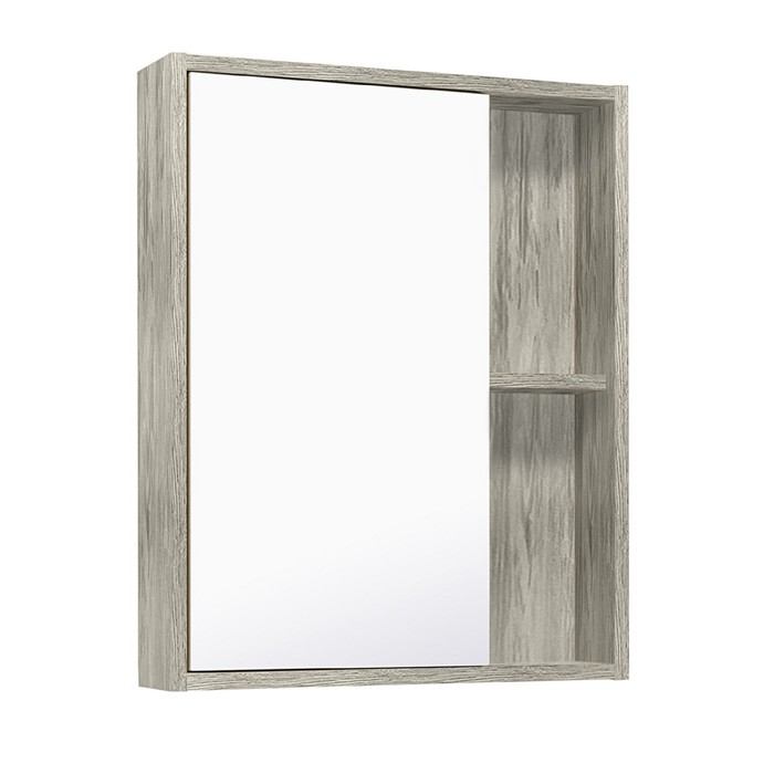 Зеркало-шкаф для ванной комнаты "Эко 52" скандинавский дуб, 12 х 52 х 65 см - Фото 1