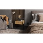 Тумба прикроватная «Эйден», 450×450×552 мм, цвет дуб вотан - Фото 3