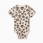 Боди для девочки «Крошка Я» Leo love, рост 80-86 см, бежевое - Фото 13