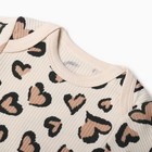 Боди с дл. рукавом Крошка Я Leo love, рост 80-86 см 10207404