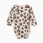 Боди с дл. рукавом Крошка Я Leo love, рост 86-92 см 10207405