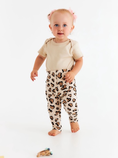 Легинсы Крошка Я Leo love, рост 92-98 см