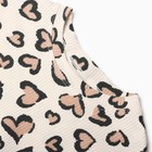 Пижама детская (футболка и брюки) KAFTAN Leo love размер 32 (110-116см) - Фото 6