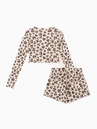 Пижама женская (лонгслив, шорты) KAFTAN Leo love, размер 40-42 - Фото 15