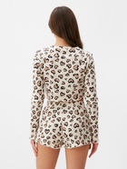 Пижама женская (лонгслив, шорты) KAFTAN Leo love, размер 44-46 - Фото 9