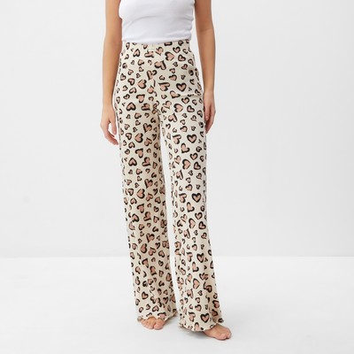 Брюки домашние женские KAFTAN Leo love, размер 40-42