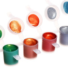 Краска акриловая, набор 6 цветов х 5 мл, Metallic, Calligrata Kid, МЕТАЛЛИЗИРОВАННЫЕ (повышенное содержание пигмента), морозостойкие - Фото 3