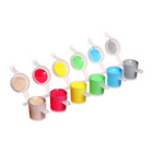 Краска акриловая, набор 6 цветов × 5 мл, Calligrata Kid, ПАСТЕЛЬНЫЕ (повышенное содержание пигмента), морозостойкие - Фото 2