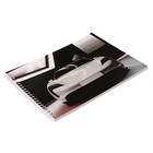 Альбом для рисования А4, 48 листов на гребне "Авто", обложка мелованный картон, блок офсет 100 г/м² - Фото 2