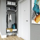 Гардеробная система "Готовое решение № 8" 65 х 35 х 48 см, белый - фото 23531148