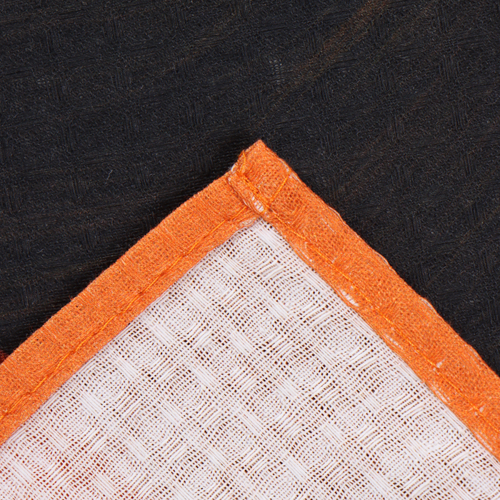 Полотенце Чебурашка, цв. оранжевый, 70х140 см, 100% хл, вафля 160 г/м2 - фото 1909461150