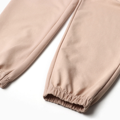 Костюм женский спортивный (толстовка, брюки) MIST, размер 40-42, бежевый