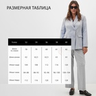 Пиджак женский двубортный MIST plus-size, р.56, серый 10060157 - фото 12673558