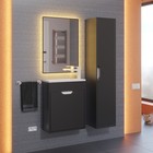 Тумба подвесная Uperwood, под раковину Uperwood Modul 50, цвет чёрный матовый - Фото 5