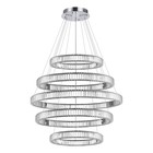 Люстра подвесная St Luce. SL1622.103.05. Tivoli. 1х255 Вт, LED, 4000K, 15300 Lm, 100х100х100 см, цвет хром - Фото 2