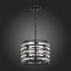 Люстра подвесная St Luce. SL665.403.04. Chiarezza. 6х40 Вт, E14, 29,5х29,5х23,3 см, цвет чёрный - Фото 7