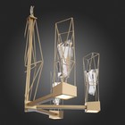 Люстра подвесная St Luce. SL815.203.06. Progetto. 6х8 Вт, LED, 4000K, 3564 Lm, 60х60х50 см, цвет матовое золото - Фото 4