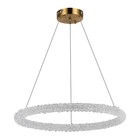 Люстра подвесная St Luce. SL6110.213.01. Avana. 1х35 Вт, LED, 3000-6500K, 2625 Lm, 60х60х20 см, цвет золотистый - Фото 2