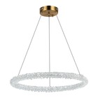 Люстра подвесная St Luce. SL6110.213.01. Avana. 1х35 Вт, LED, 3000-6500K, 2625 Lm, 60х60х20 см, цвет золотистый - Фото 4