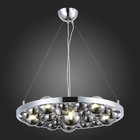 Люстра подвесная St Luce. SL1510.103.06. Olmi. 6х5 Вт, G9, 4000K, 60х60х100 см, цвет хром - Фото 6