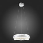 Светильник подвесной St Luce. SL383.103.01. Cherio. 1х34 Вт, LED, 3000K, 1983 Lm, 46х46 см, цвет хром - Фото 11