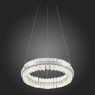 Светильник подвесной St Luce. SL383.103.01. Cherio. 1х34 Вт, LED, 3000K, 1983 Lm, 46х46 см, цвет хром - Фото 3