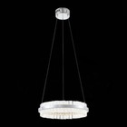 Светильник подвесной St Luce. SL383.103.01. Cherio. 1х34 Вт, LED, 3000K, 1983 Lm, 46х46 см, цвет хром - Фото 7