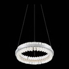 Светильник подвесной St Luce. SL383.103.01. Cherio. 1х34 Вт, LED, 3000K, 1983 Lm, 46х46 см, цвет хром - Фото 9