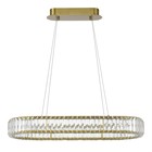 Светильник подвесной St Luce. SL1622.323.01. Tivoli. 1х60 Вт, LED, 4000K, 5100 Lm, 82х37х80 см, цвет латунь - Фото 2