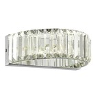 Светильник настенный St Luce. SL1622.101.01. Tivoli. 1х13 Вт, LED, 4000K, 1105 Lm, 32х8 см, цвет хром 10289382 - фото 312000999