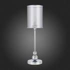Прикроватная лампа Evoluce. SLE107104-01. Pazione. 1х40 Вт, E14, 16х16х58 см, цвет хром - Фото 8
