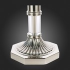 Прикроватная лампа St Luce. SL1121.104.01. Oleo. 1х40 Вт, E14, 38х38х60 см, цвет никель - Фото 7