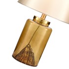 Прикроватная лампа St Luce. SL1000.204.01. Ande. 1х40 Вт, E27, 25х25х46 см, цвет коньячный - Фото 3