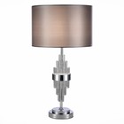 Прикроватная лампа St Luce. SL1002.104.01. Onzo. 1х40 Вт, E27, 36х36х65 см, цвет хром - фото 4202994