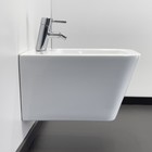 Биде подвесное Comforty 106BD, с переливом, отверстие под смеситель, белый - фото 13941617