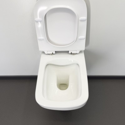 Унитаз подвесной Comforty 108, безободковый, дюропласт softclose тонкое, быстросъёмное