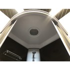 Душевая кабина Comforty 307GG, серое стекло, задняя чёрная стеклянная панель, 90х90х215 см - Фото 2